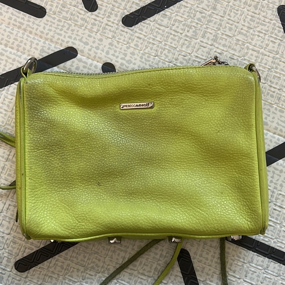 Rebecca Minkoff Lime Crossbody Zipper Bag - Picture 3 of 8